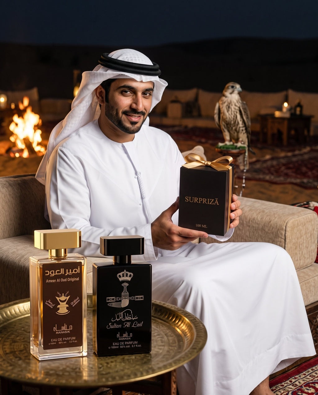 Miros de Boss: parfumurile din pachet și surpriza de 100 ml în cutia neagră SURPRIZĂ, cu un șeic, în Dubai