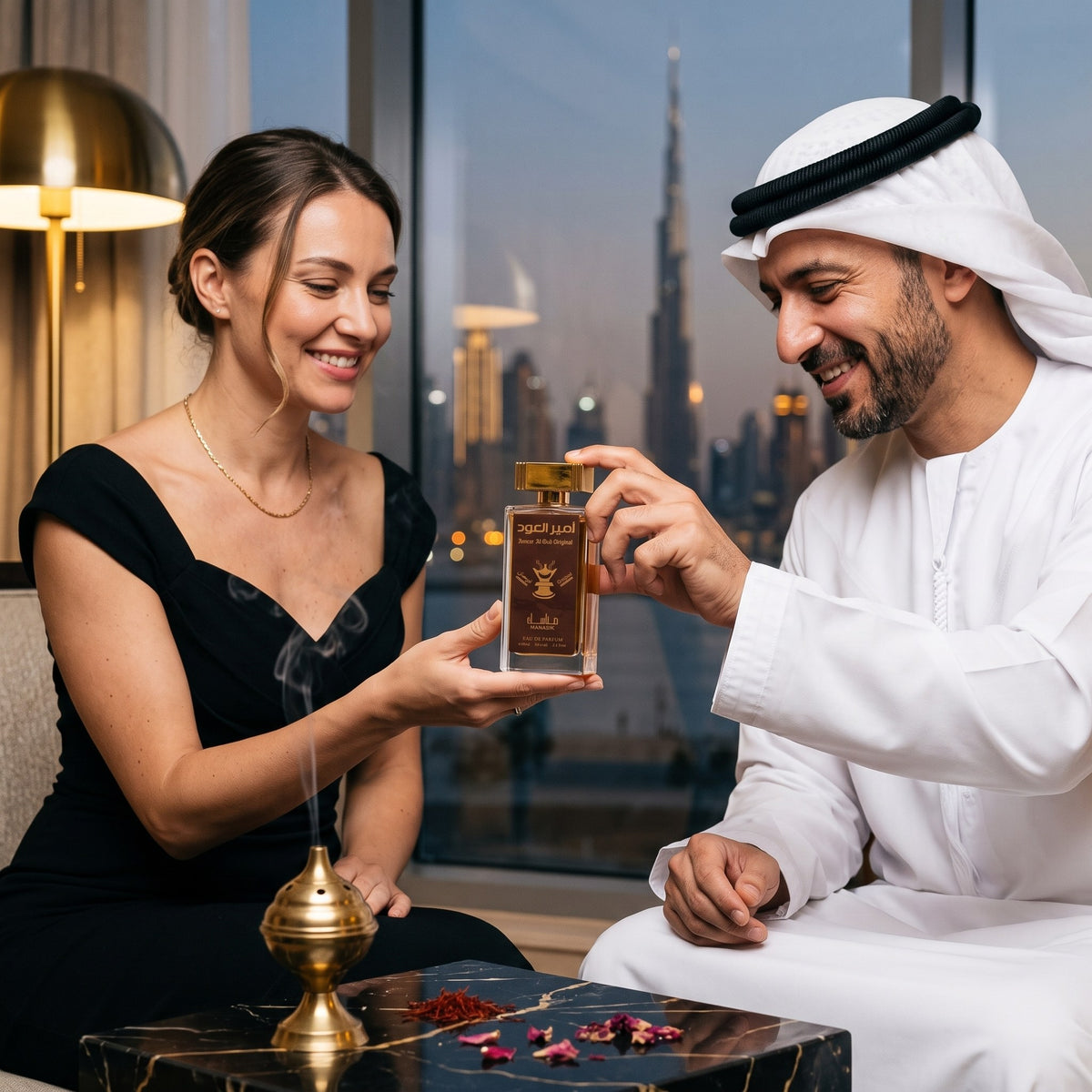 Ameer Al Oud Original, dăruit într-o seară în Dubai