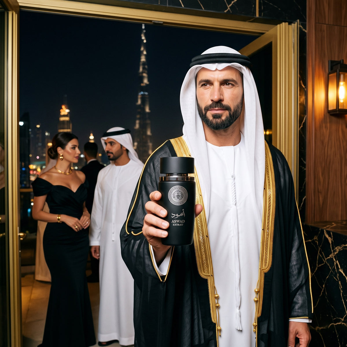 Aswad Extrait, într-o seară în oraș, în Dubai