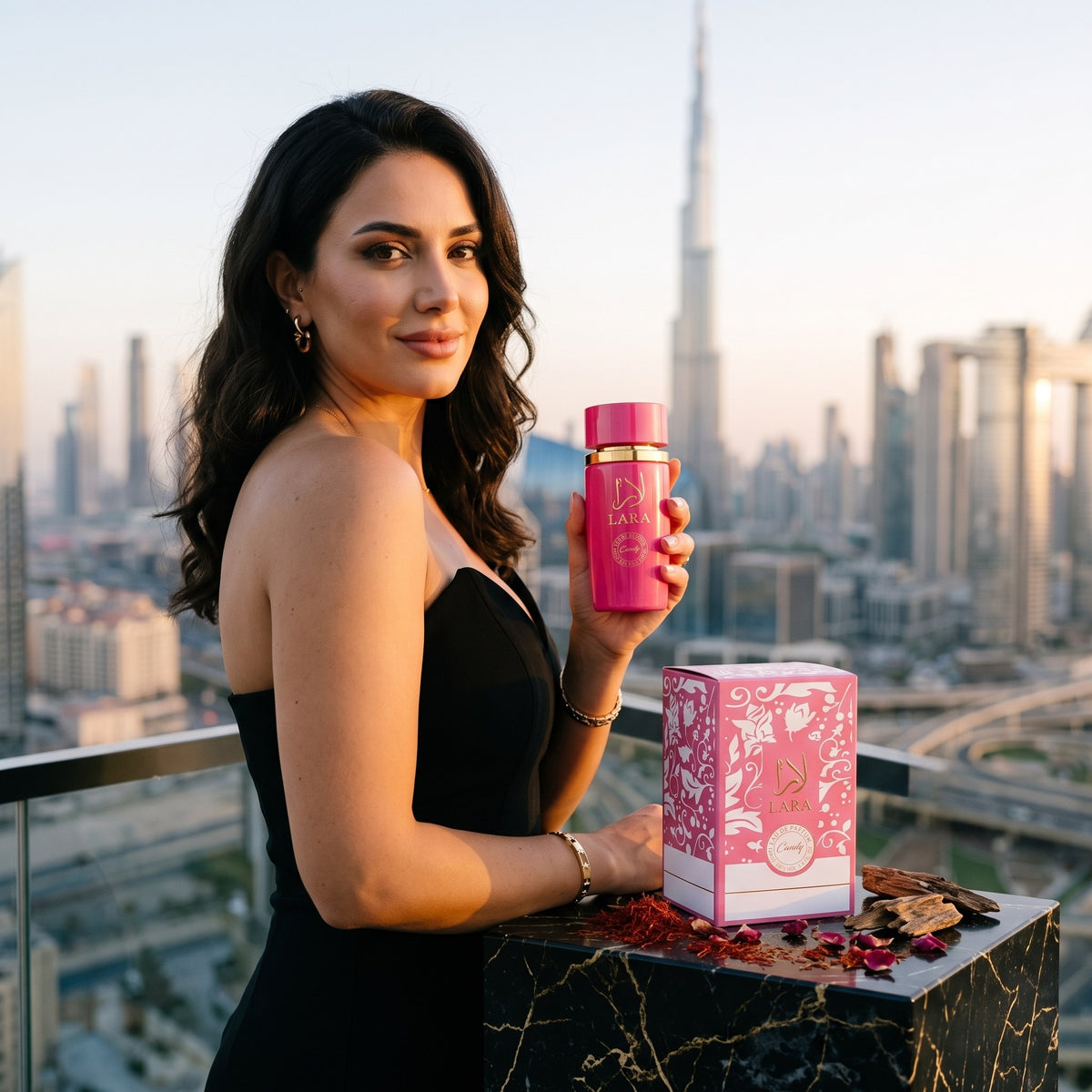 Lara Candy, purtat într-o seară de lux în Dubai