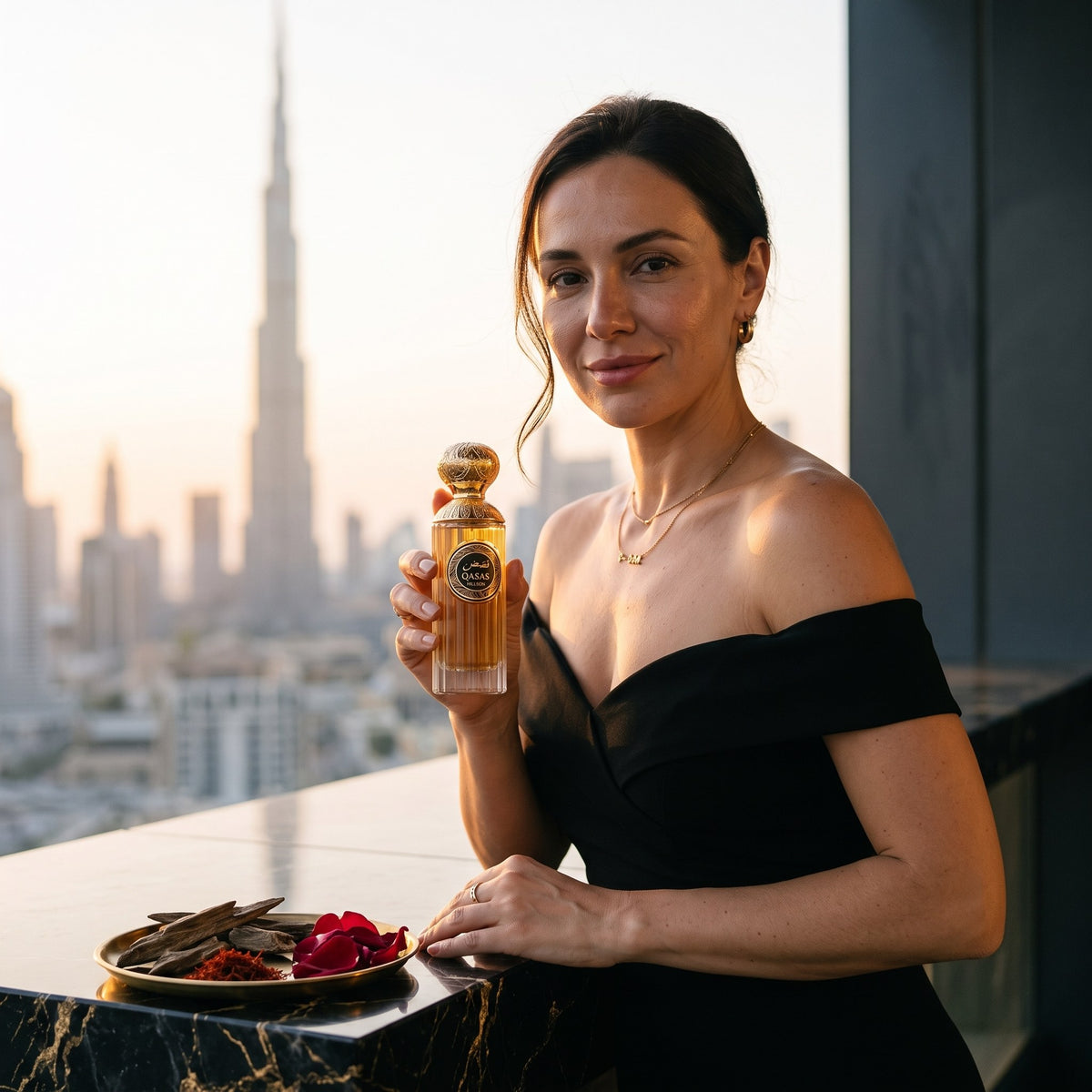 Qasas Hillson, purtat într-o seară de lux în Dubai