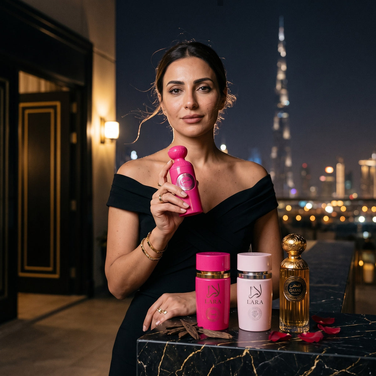 Prințesa Emiratelor, într-o seară în oraș, în Dubai